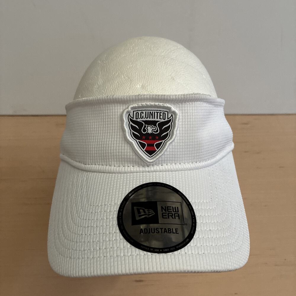 New Era DC United Adjustable MLS Soccer Game Day Visor New